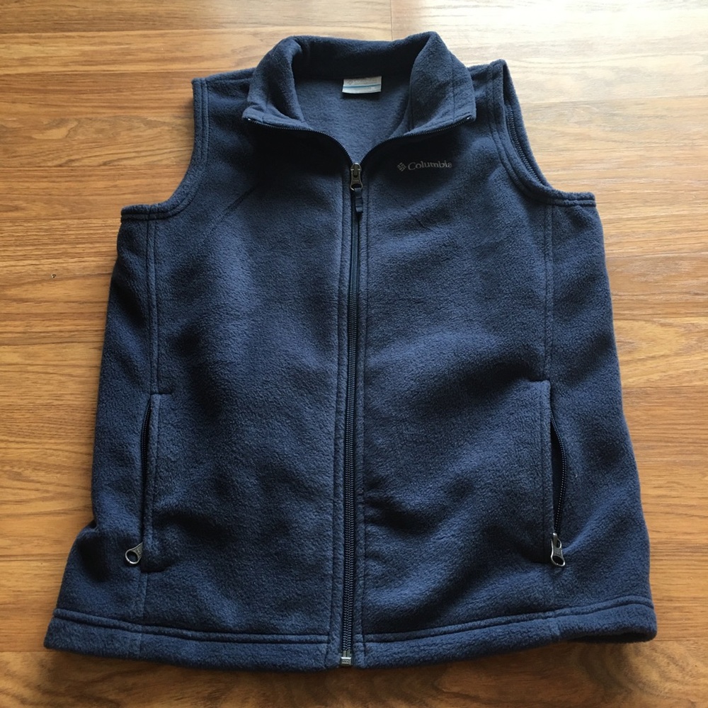 Columbia zip up vest